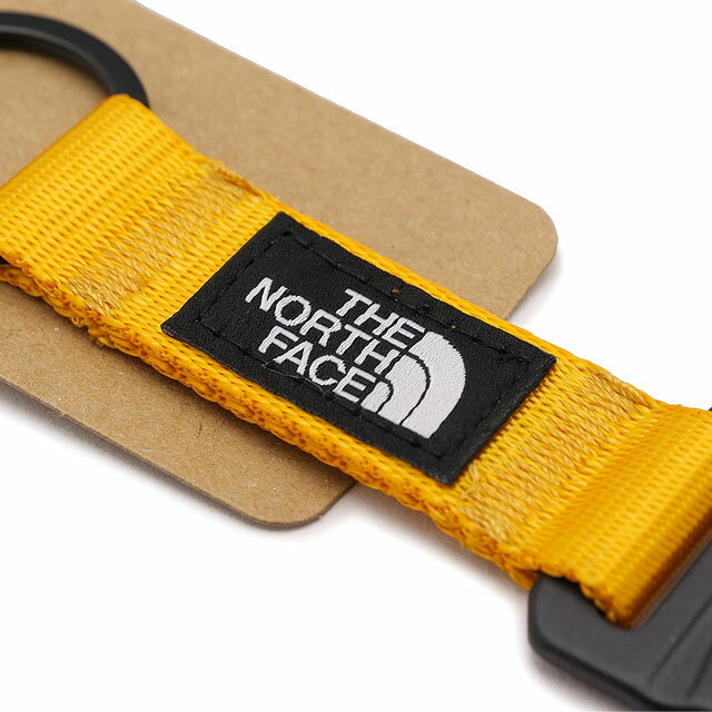 【最大100%ポイントバック】ザ・ノース・フェイス THE NORTH FACE TNFキーキーパー [NN32434-SG SS26] TNF Key Keeper メンズ・レディース カラビナ付きキーホルダー イエロー サミットゴールド 【メール便可】 正規取扱店