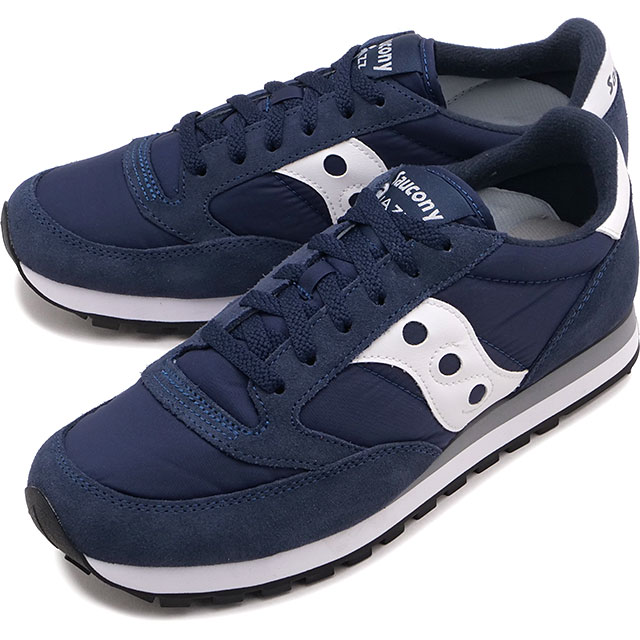 【4/20限定 最大P28倍】サッカニー Saucony スニーカー ジャズオリジナル [S2044-316 SS26] Jazz Original メンズ・レディース ユニセックス 靴 ローカットシューズ ウォーキング ジョギング ジム ネイビー系 NVY/WHT 正規取扱店