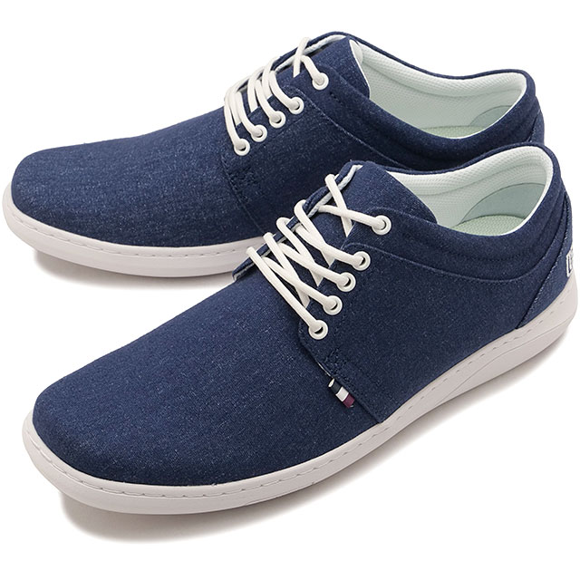 乐天商城 - コンカラー シューズ conqueror スニーカー メンズ マンハッタンイーエックス キャンバス [26SS-NA03 SS26] MANHATTAN EX CV. 靴 シューズ ネイビー WHITE-NAVY 正規取扱店