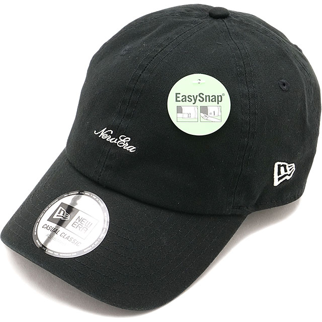樂天商城 - ニューエラ キャップ NEW ERA CAP カジュアルクラシック ストラップロゴ [14744722 SS26] Casual Classic STRAP LOGO メンズ・レディース ユニセックス 帽子 イージースナップ サイズ調整可能 ブラック 正規取扱店