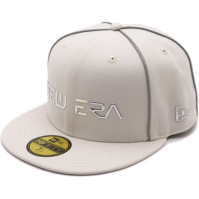乐天商城 - 【最大100%ポイントバック】ニューエラ キャップ NEW ERA CAP 空山基 [14881990 SS26] 59FIFTY SORAYAMA TPU NE メンズ・レディース ユニセックス 帽子 コラボ ホワイト系 サンディーリネン 正規取扱店