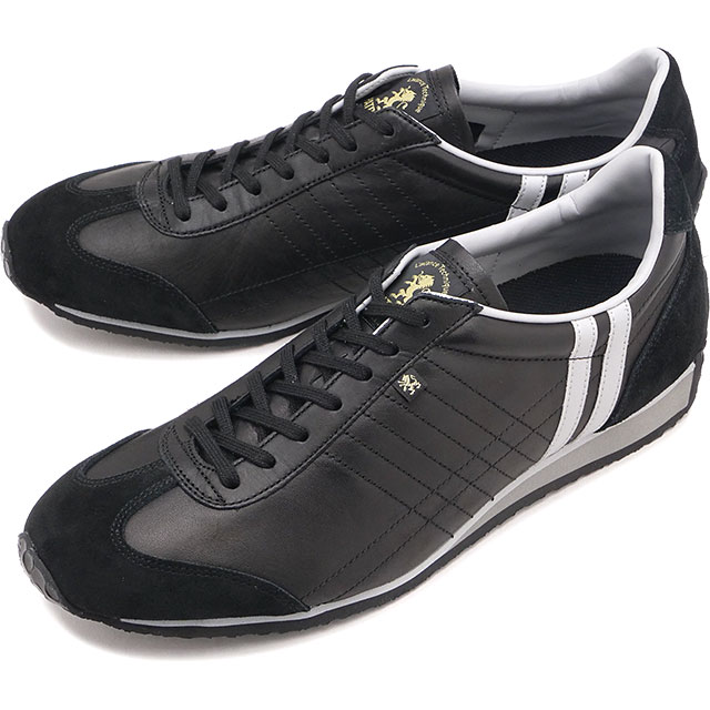 【最大100%ポイントバック】返品交換送料無料 パトリック PATRICK スニーカー メンズ アイリス [232611 SS26] IRIS 靴 レザーシューズ 日本製 ブラック H-BKGY 正規取扱店