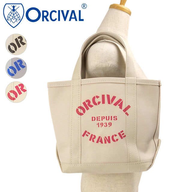 樂天商城 - 【最大100%ポイントバック】オーシバル ORCIVAL プリントトートバッグ スモール [OR-H0361-KWC] PRINT TOTE BAG SMALL メンズ・レディース ユニセックス 鞄 日本製 キャンバストート 小サイズ 帆布 当店激オシ 正規取扱店