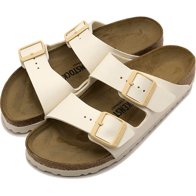 【最大100%ポイントバック】ビルケンシュトック BIRKENSTOCK サンダル レディース アリゾナ [1027339 SS26] ARIZONA 靴 ドイツ製 コンフォートサンダル ホワイト EGGSHELL | BIRKO-FLOR 正規取扱店