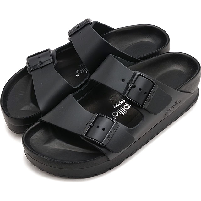 ビルケンシュトック BIRKENSTOCK サンダル レディース アリゾナ フレックス プラットフォームEXQ [1026918 SS26] ARIZONA FLEX PLATFORM EXQUISITE 靴 厚底 コンフォートサンダル 黒 BLACK | NATURAL-LEATHER 正規取扱店