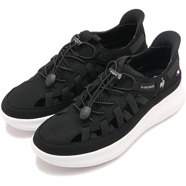 【最大100%ポイントバック】ルコック le coq sportif スニーカー レディース LCS マルヌ SS SI [LU6SSN25LZ SS26Q2] LCS MARNE SS SI 靴 軽量 ランニングシューズ 黒 BKGY ブラック/グレー 正規取扱店