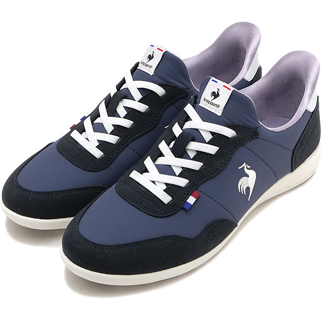 【最大100%ポイントバック】ルコック le coq sportif スニーカー レディース LCS セギュール III ワイド SI [LU6SSN18LZ SS26Q2] LCS SEGUR III WIDE SI 靴 薄底シューズ NVWH ネイビー/ホワイト 正規取扱店