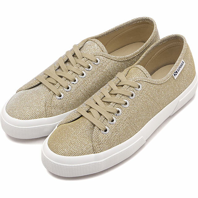 【最大100%ポイントバック】スペルガ SUPERGA スニーカー レディース ジャージラメ レッジェーラ [6S4135ZW-340 SS26] 3750 JERSEY LAME LEGGERA 靴 シューズ ベージュ PLT-BEIGE 正規取扱店