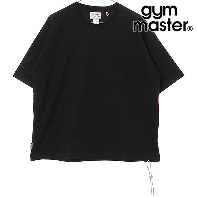 Rakuten - 【最大100%ポイントバック】ジムマスター GYM MASTER メンズ 7.4ozヘビーウェイトビッグTee [G121709-05 SS26] トップス 半袖 ポケットTシャツ 黒 ブラック 【メール便可】 正規取扱店