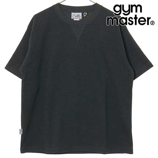 Rakuten - 【最大100%ポイントバック】ジムマスター GYM MASTER メンズ 7.2ozドライワッフルクルーネック [G133780-04 SS26] トップス 半袖Tシャツ 吸水速乾 グレー チャコール 【メール便可】 正規取扱店