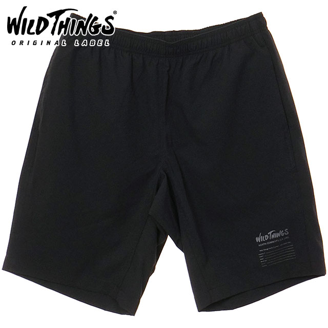 【最大100%ポイントバック】ワイルドシングス WILD THINGS メンズ ベースショーツ [WT26044AD SS26] BASE SHORTS ボトムス ハーフパンツ 短パン 黒 BLACK 【メール便可】 正規取扱店