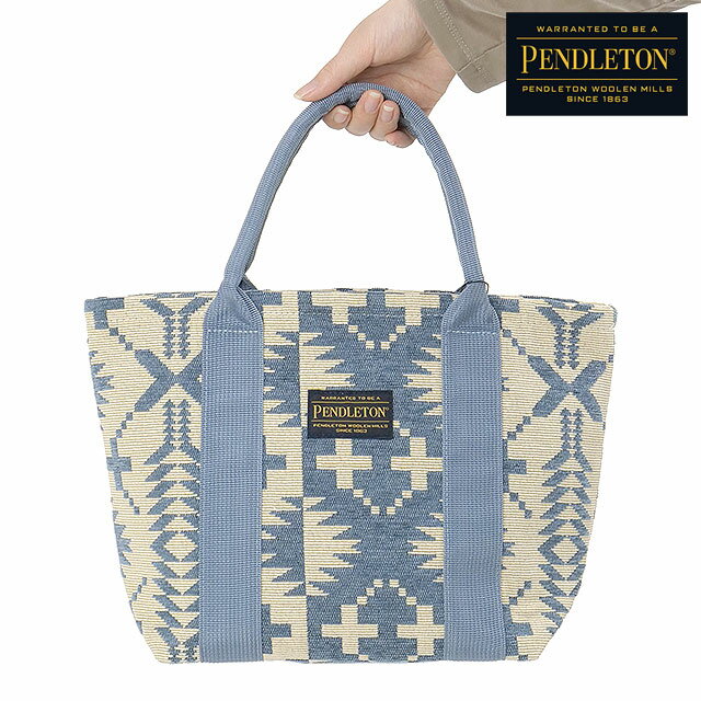 樂天商城 - ペンドルトン PENDLETON ゴブラン ミニトートバッグ [PDT-000-261008 SS26] GOBELINS MINI TOTE BAG メンズ・レディース ユニセックス 鞄 手持ち ハンドバッグ ブルー BLUE 正規取扱店