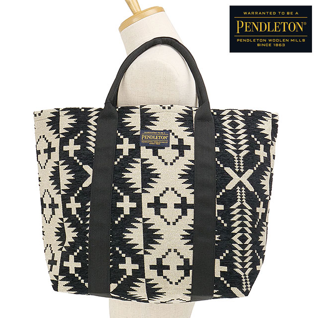 樂天商城 - 【最大100%ポイントバック】ペンドルトン PENDLETON ゴブラン ラージトートバッグ [PDT-000-261009 SS26] GOBELINS LARGE TOTE BAG メンズ・レディース ユニセックス 鞄 肩掛け ブラック BLACK 正規取扱店