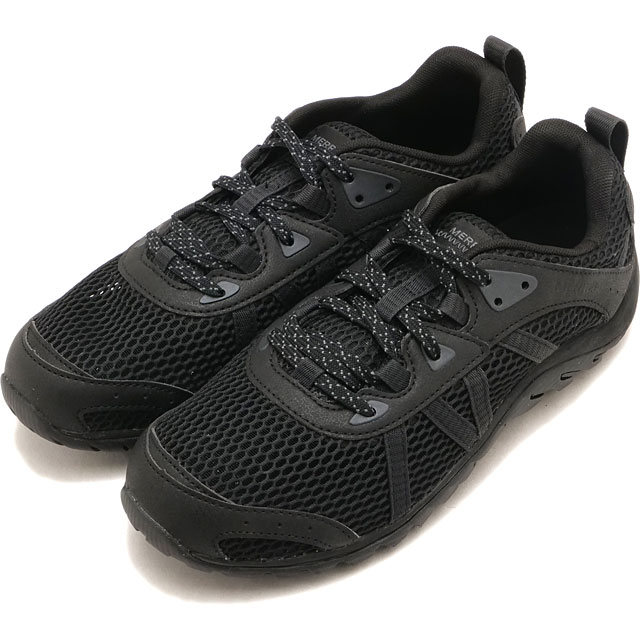【最大100%ポイントバック】メレル MERRELL レディース マイポ 3 エアロスポーツ [J00003301 SS26] W MAIPO 3 AEROSPORT アウトドアシューズ メッシュアッパー スニーカー タウン ブラック 正規取扱店