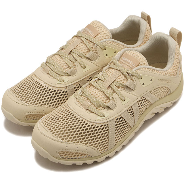 【最大100%ポイントバック】メレル MERRELL レディース マイポ 3 エアロスポーツ [J00003303 SS26] W MAIPO 3 AEROSPORT アウトドアシューズ メッシュアッパー スニーカー タウン POPLAR ベージュ系 正規取扱店