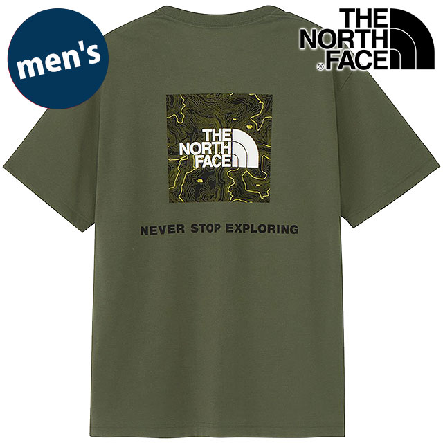 樂天商城 - ザ・ノース・フェイス THE NORTH FACE Tシャツ メンズ ショートスリーブバックスクエアトラバースロゴティー [NT32543-NT SS26] S/S Back Square Traverse Logo Tee ユニセックス 半袖 ニュートープ 【メール便可】 正規取扱店