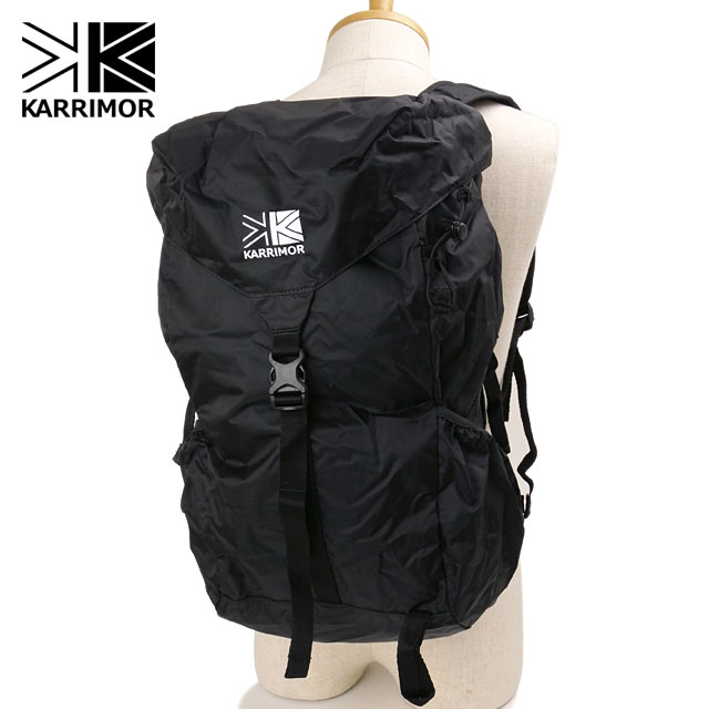カリマー KARRIMOR リュックサック マース トップロード 27 [501272-9000 SS26] mars top load 27 メンズ・レディース ユニセックス 27リットル バックパック デイパック アウトドア ハイキング 通勤カバン 旅行カバン ブラック 正規取扱店