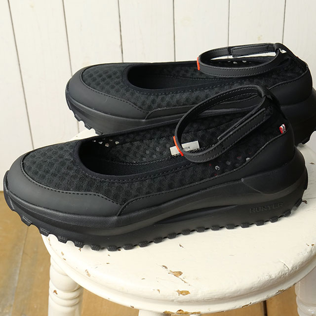 【30%OFF/SALE】ハンター HUNTER ウィメンズ トラベル フロー メッシュ バレリーナ [WFF3117MSH SS26] WOMENS TRAVEL FLOW MESH BALLERINA レディース スリッポン アンクルストラップ バレエシューズ スニーカー ブラック BLACK 正規取扱店【ts】【e】 mischief-10105215 mischief シューズ&アパレル サンプル画像2