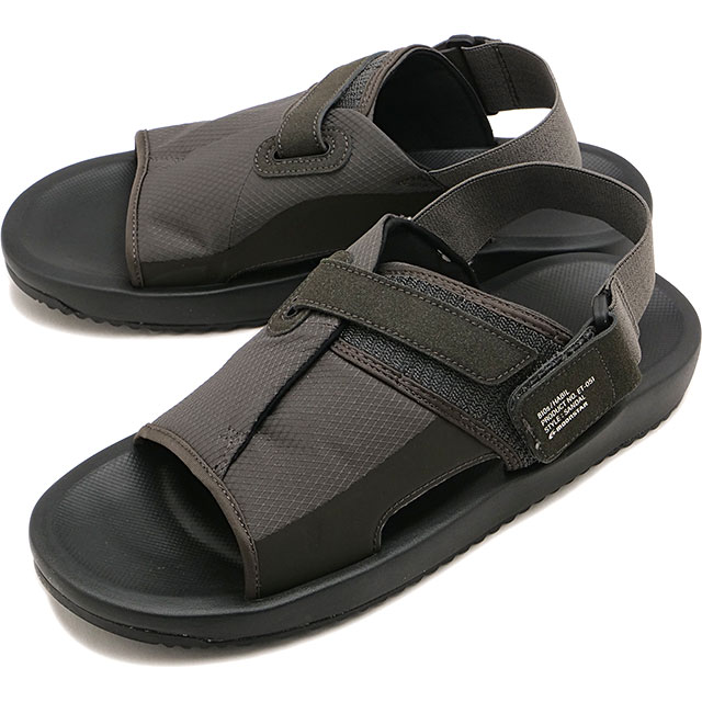 樂天商城 - ムーンスター エイトテンス MOONSTAR 810s サンダル ハビル [54410607 SS26] ET051 HABIL メンズ・レディース 靴 ストラップサンダル グレー CHARCOAL/BLACK 正規取扱店