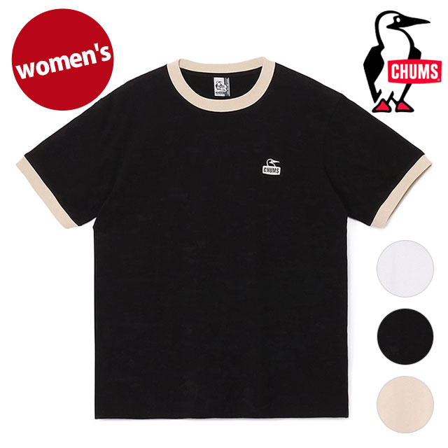 樂天商城 - 【4/30限定 最大P18倍】チャムス CHUMS レディース カーンズリンガーTシャツ [CH11-2708 SS26] W Kearns Ringer T-Shirt トップス 半袖 レトロ 【メール便可】 正規取扱店【cp】