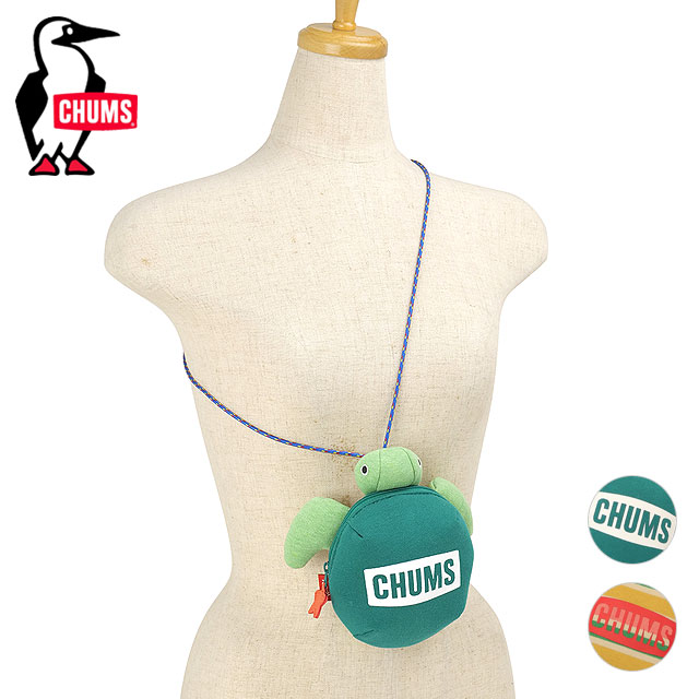 Rakuten - 【最大100%ポイントバック】チャムス CHUMS タートルミニポーチ [CH60-3717 SS26] Turtle Mini Pouch メンズ・レディース ユニセックス 小物入れ コインケース アクセサリーポーチ 正規取扱店