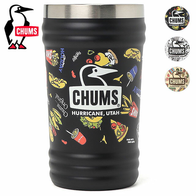 樂天商城 - チャムス CHUMS ステンレスマグ キャンパーウェーブタンブラーパターン [CH62-2272 SS26] Camper Wave Tumbler Pattern メンズ・レディース ユニセックス ステンレスボトル 真空断熱構造 360ml 正規取扱店