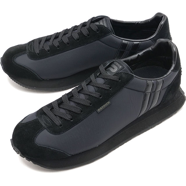 【4/25限定 最大P28倍】返品交換送料無料 パトリック PATRICK スニーカー メンズ ネバダ・ハイブリッド [508001 SS26] NEVADA-HB 靴 シューズ 日本製 ブラック BLK 正規取扱店