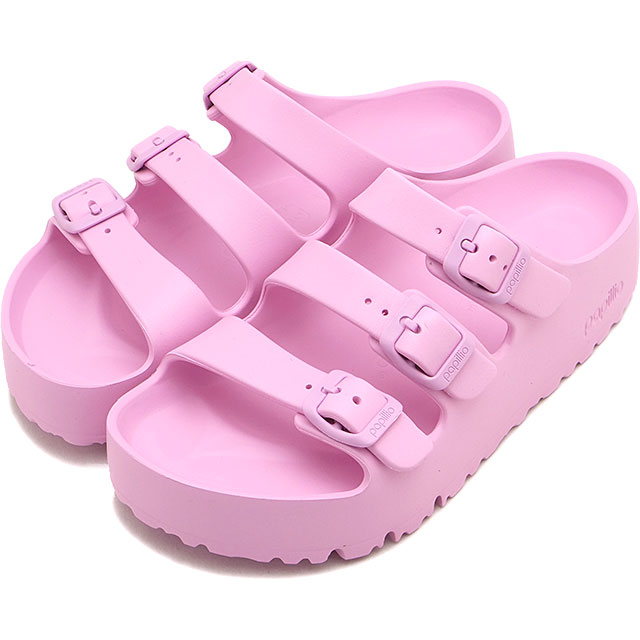 Rakuten - 【最大100%ポイントバック】ビルケンシュトック BIRKENSTOCK サンダル レディース フロリダ III EVA フレックス プラットフォーム [1031431 SS26] FLORIDA III EVA FLEX PLATFORM 靴 ドイツ製 厚底 コンフォートサンダル ピンク FONDANT-PINK | EVA 正規取扱店【cp】
