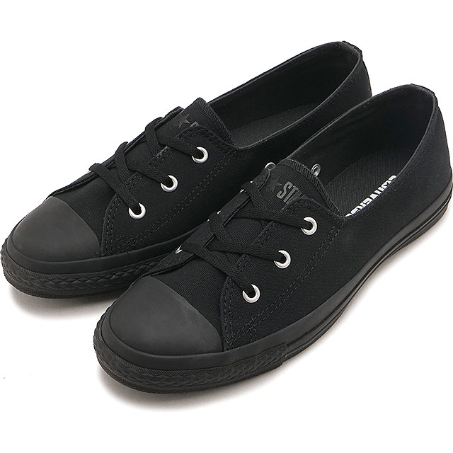 乐天商城 - 【最大100%ポイントバック】コンバース CONVERSE スニーカー レディース オールスター LP パンプス ローカット [31318271 SS26Q2] ALL STAR LP PUMPS OX 靴 シューズ 黒 BLACKMONOCHROME 正規取扱店