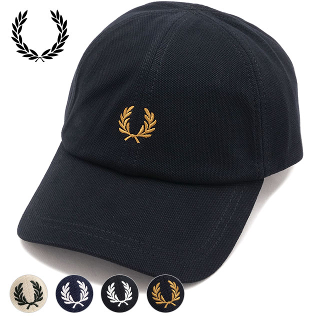 樂天商城 - 【最大100%ポイントバック】フレッドペリー FRED PERRY ピケクラシックキャップ [HW2295 SS26] PIQUE CLASSIC CAP メンズ・レディース ユニセックス 帽子 鹿の子 サイズ調整可能 当店激オシ 正規取扱店