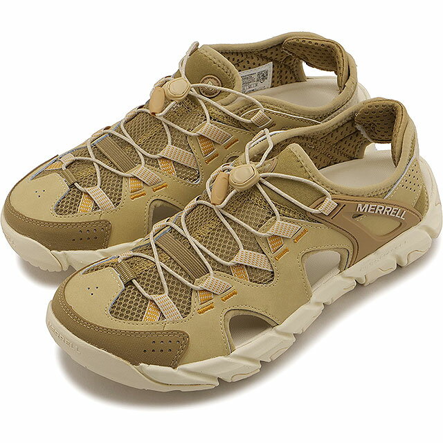 樂天商城 - 【最大100%ポイントバック】メレル MERRELL レディース マイポ エクスプローラー シーブ [J038478 SS26] W MAIPO EXPLORER SIEVE 水陸両用ハイキングサンダル スニーカー タウン アウトドアシューズ LATTE ベージュ系 正規取扱店