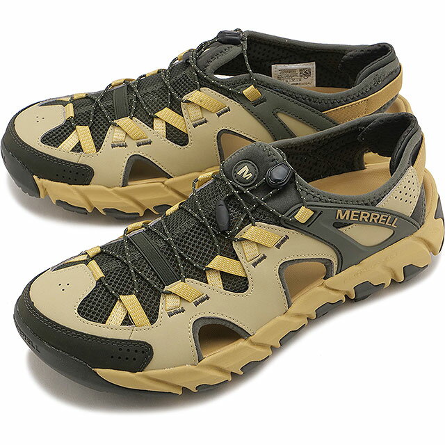 乐天商城 - メレル MERRELL メンズ マイポ エクスプローラー シーブ [J00003532 SS26] M MAIPO EXPLORER SIEVE 水陸両用ハイキングサンダル スニーカー タウン アウトドアシューズ CARAMEL ベージュ系 正規取扱店