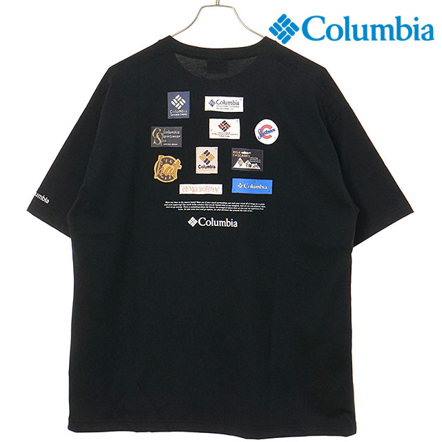 Rakuten - 【最大100%ポイントバック】コロンビア Columbia Tシャツ メンズ スタックブルックグラフィックショートスリーブTシャツ [PG7093-010 SS26] Stuck Brook Graphic S/S Tee トップス 半袖 吸汗 UVカット アウトドア ブラック 【メール便可】 正規取扱店【cp】