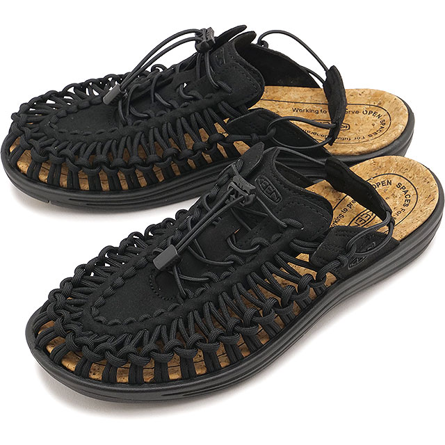 樂天商城 - キーン KEEN サンダル ユニーク ツー コンバーチブル [1030680 SS26] UNEEK II CONVERTIBLE メンズ・レディース ユニセックス キャンプ アウトドア タウン トラベル シューズ ブラック BLACK/BLACK 正規取扱店