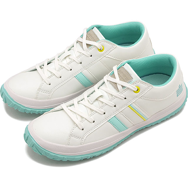 樂天商城 - アドミラル Admiral スニーカー レディース アリー [133901-265 SS26] AD-901 ALLIE ローカット シューズ タウン カジュアル ホワイト White/Mint 正規取扱店