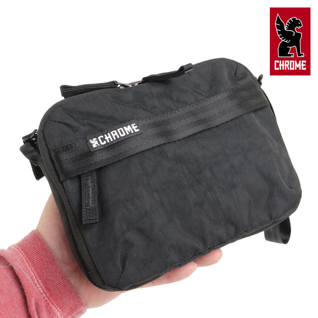 乐天商城 - 【最大100%ポイントバック】クローム CHORME PAC アクセサリーポーチ SM [AJ002BCNL SS26] PAC ACCESSORY POUCH SM メンズ・レディース ユニセックス バッグインバッグ 防水仕様 コンパクト トラベルガジェット ブラック BLACK-CRINKLE 正規取扱店【cp】