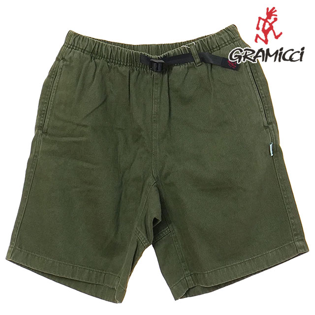 グラミチ GRAMICCI メンズ ヘンプ Gショーツ [G5SM-P067 SS26] HEMP G-SHORT ボトムス ショートパンツ 短パン ヘンプ混 グリーン OLIVE 正規取扱店