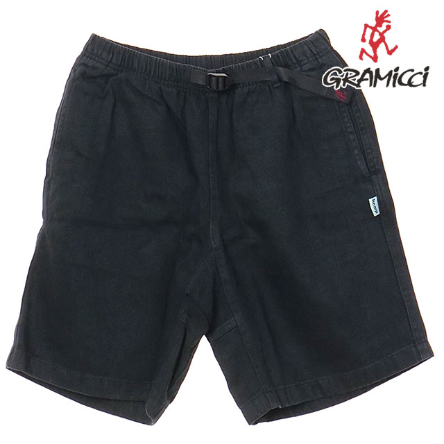 グラミチ GRAMICCI メンズ ヘンプ Gショーツ [G5SM-P067 SS26] HEMP G-SHORT ボトムス ショートパンツ 短パン ヘンプ混 ブラック CARBON 正規取扱店