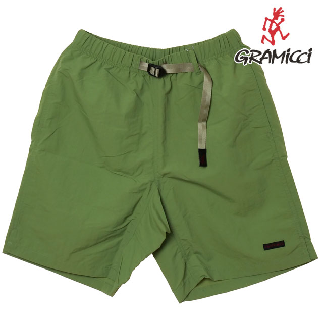 グラミチ GRAMICCI メンズ ナイロン パッカブル Gショーツ [G6SM-P082 SS26] NYLON PACKABLE G-SHORT ボトムス ショートパンツ 短パン グリーン JADE-GREEN 正規取扱店