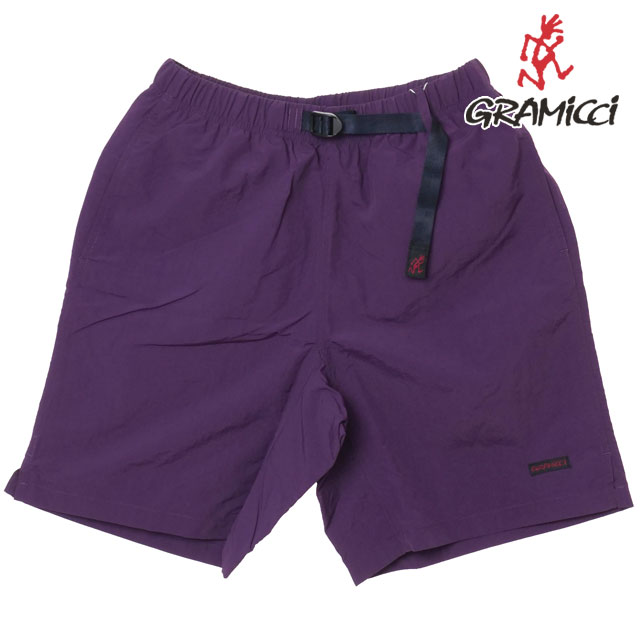 グラミチ GRAMICCI メンズ ナイロン パッカブル Gショーツ [G6SM-P082 SS26] NYLON PACKABLE G-SHORT ボトムス ショートパンツ 短パン パープル DEEP-PURPLE 正規取扱店