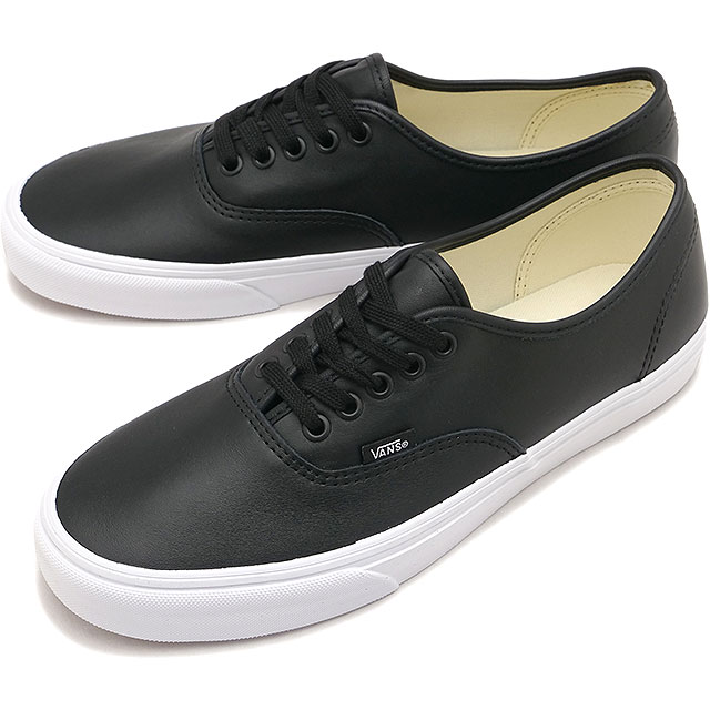 乐天商城 - バンズ VANS スニーカー メンズ オーセンティック [VN000EGABPB SS26] Authentic 靴 ローカットシューズ ヴァンズ 60周年記念 ブラック LEATHER-BLACK/TRUE-WHITE 正規取扱店