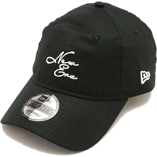 樂天商城 - 【最大100%ポイントバック】ニューエラ キャップ NEW ERA CAP コットンリネン [14745071 SS26] 9TWENTY NEW ERA COTTON LINEN メンズ・レディース ユニセックス 帽子 サイズ調整可能 ブラック 正規取扱店