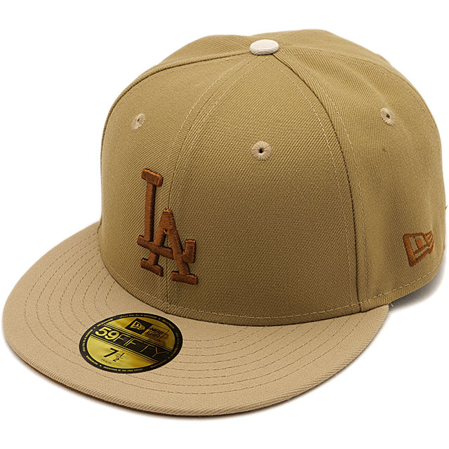 樂天商城 - ニューエラ キャップ NEW ERA CAP ロサンゼルス・ドジャース [14745176 SS26] 59FIFTY LOSDOD CAMO COLOR メンズ・レディース ユニセックス 帽子 MLB ベージュ カーキ/キャメル/ストーン 正規取扱店