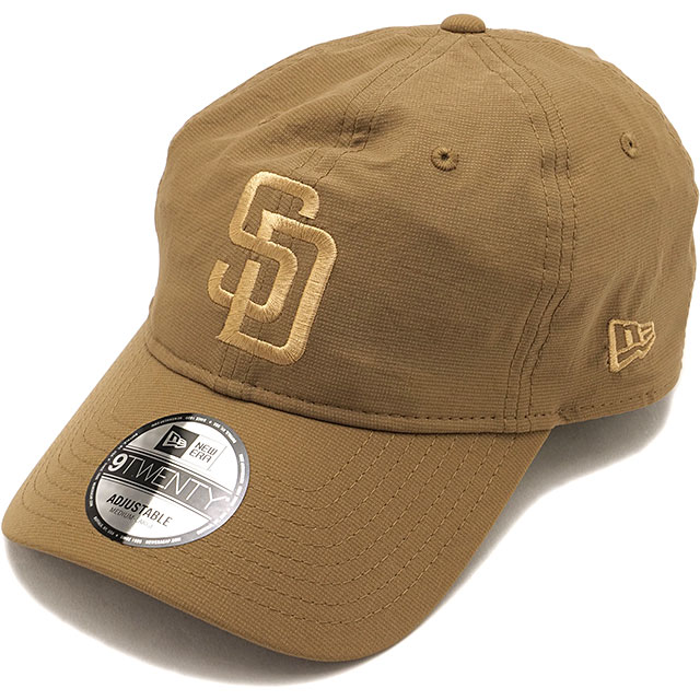 乐天商城 - ニューエラ キャップ NEW ERA CAP アウトドア サンディエゴ・パドレス [14774418 SS26] OD 9TWENTY VS TECH AIR SADPAD メンズ・レディース ユニセックス 帽子 MLB 撥水 サイズ調整可能 ベージュ カーキ 正規取扱店