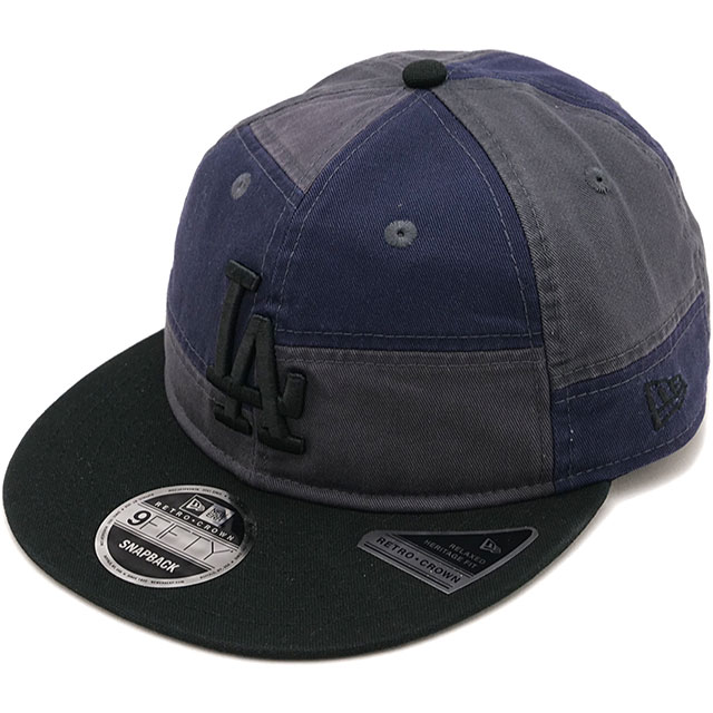 ニューエラ キャップ NEW ERA CAP ロサンゼルス・ドジャース パッチワーク  RC 9FIFTY LOSDOD PATCHWORK メンズ・レディース ユニセックス 帽子 MLB サイズ調整可能 グレー系 グラファイト/ナイトシフトネイビー 正規取扱店