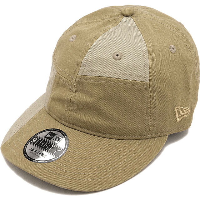 Rakuten - 【最大100%ポイントバック】ニューエラ キャップ NEW ERA CAP パッチワーク [14744974 SS26] 9THIRTY PATCHWORK メンズ・レディース ユニセックス 帽子 サイズ調整可能 ベージュ カーキ/ペブル 正規取扱店
