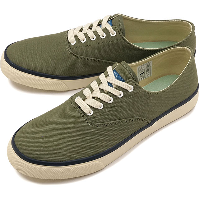 樂天商城 - 【最大100%ポイントバック】スペリートップサイダー SPERRY TOP-SIDER メンズ クラシッククラウド CVO ユニセックス スニーカー [UFF4101CNV-LIN SS26] CLASSIC CLOUD CVO UNISEX SNEAKER 靴 シューズ キャンバス グリーン LICHEN-GREEN 正規取扱店