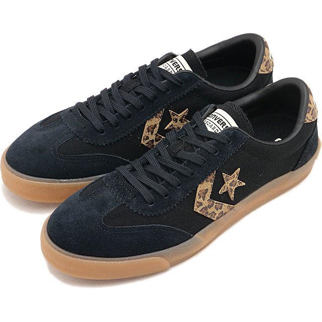 乐天商城 - 【最大100%ポイントバック】コンバース CONVERSE スニーカー レディース ロードクラシック SK LD ローカット [33702930 SS26Q2] ROADCLASSIC SK LD OX 靴 シューズ レオパード柄 黒 BLACK/LEOPARD 正規取扱店