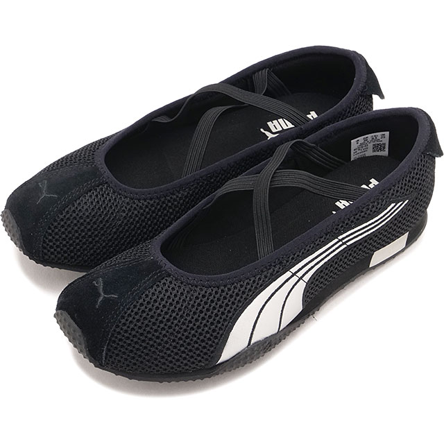 樂天商城 - 【最大100%ポイントバック】プーマ PUMA スニーカー レディース Hストリート バレエ ウィメンズ [407820-03 SS26Q2] H-STREET BALLET WNS 靴 薄底 バレエシューズ 黒 PUMA-Black 正規取扱店