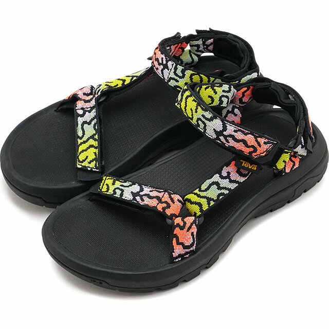 樂天商城 - 【最大100%ポイントバック】テバ Teva サンダル レディース ハリケーン エックスエルティー3 [1173671-EPC SS26] W HURRICANE XLT3 靴 スポーツサンダル 水陸両用 マルチカラー EPIC-CORAL/GREEN-MULTI 正規取扱店